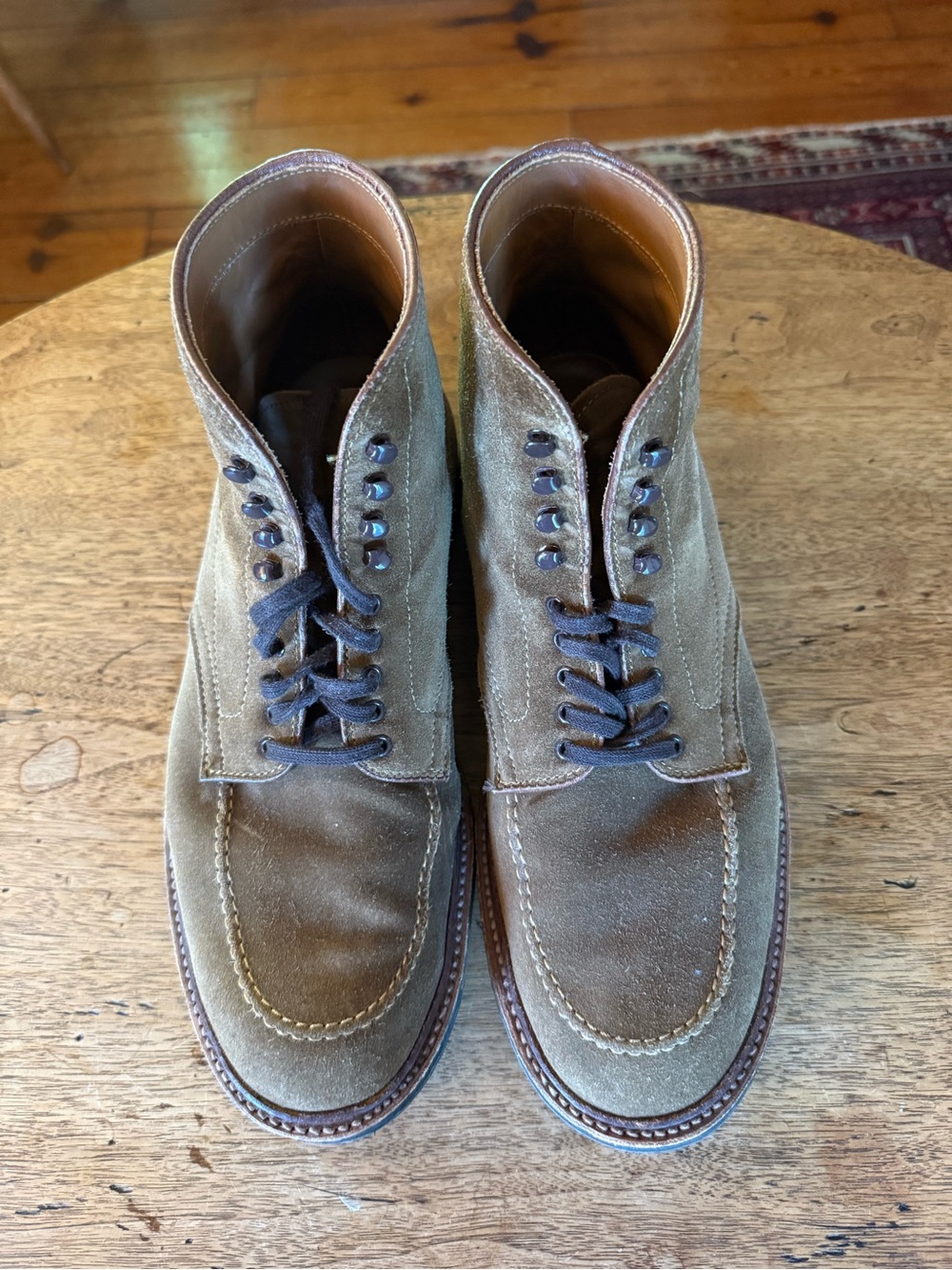 Alden Snuff Suede Indy Boot